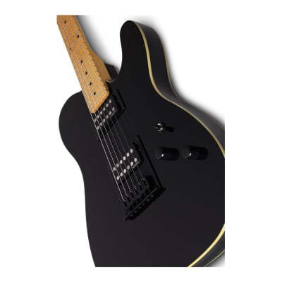 Schecter PT 6-String Solid Body Humbuckers Electric Guitar (Right-Handed, Gloss Black) image 3
