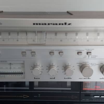 Marantz  Sr 6000 Dc 1980 Wood With Nickle Faceplate Serviced image 1