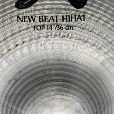 Zildjian 14" A Series New Beat Hi Hat Cymbals (Pair) 1982 - 2012 image 2