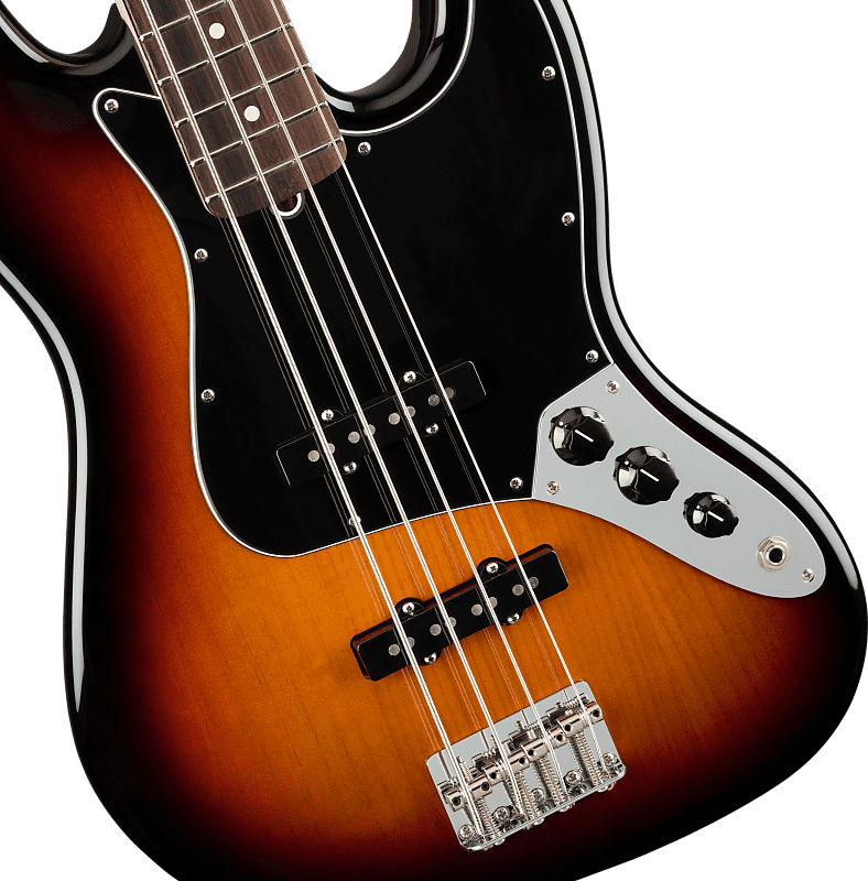 Fender American Performer Jazz Bass with Rosewood Fretboard 3-Tone Sunburst image 1