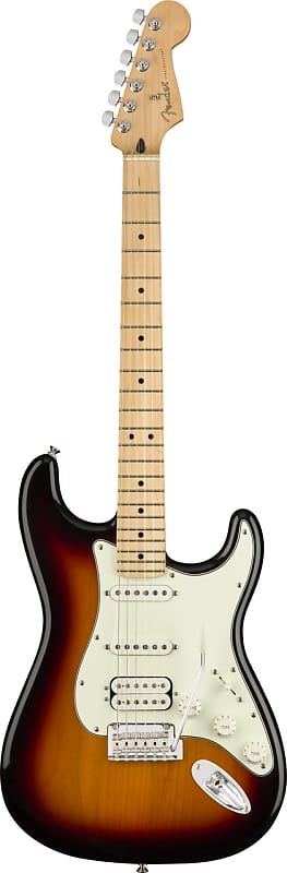 Fender Player Stratocaster HSS Electric Guitar 3-Color Sunburst w/ Maple Fretboard image 1