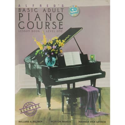 Alfred Alfred's Basic Adult Piano Course Lesson Book 1 & CD image 1