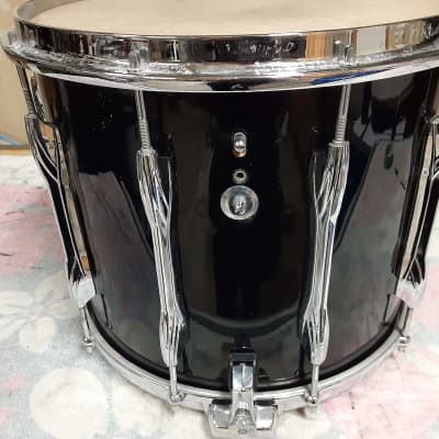 Premier Marching Snare 14x12" 1980s - Black image 8