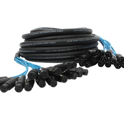 Elite Core 16 Channel 50' XLR Audio Extension Stage Snake image 2