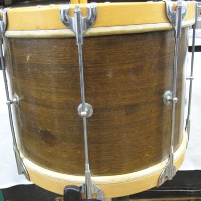 Gretsch 10X14" Round Badge Parade Drum  (182) 50's Mahogany/Maple image 11