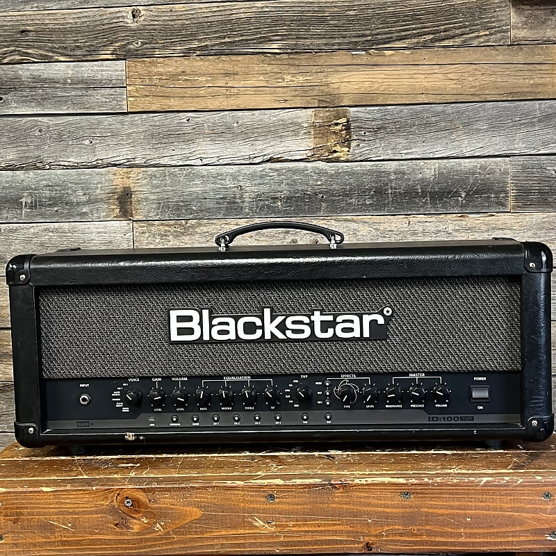 (17446) Blackstar ID:100 TVP 100-Watt Guitar Amp Head with Programmable  Effects 2010s - Black