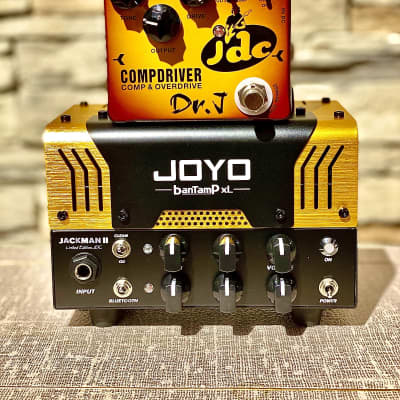 Joyo JCD “ JOPI” Pack Amp Jackman XL Gold Limited & Compdriver Signature 2020 for sale
