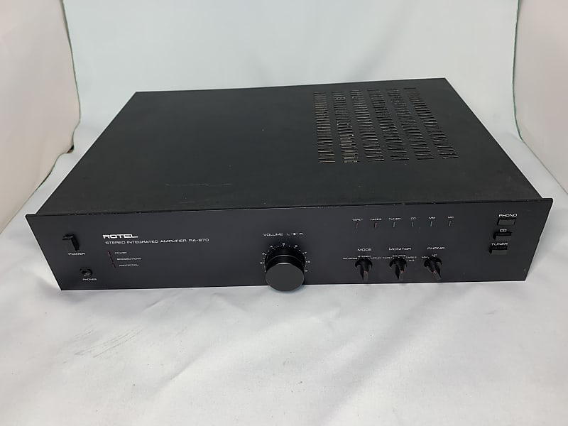 Rotel RA-870 Integrated Amplifier MM MC (Japan) | Reverb