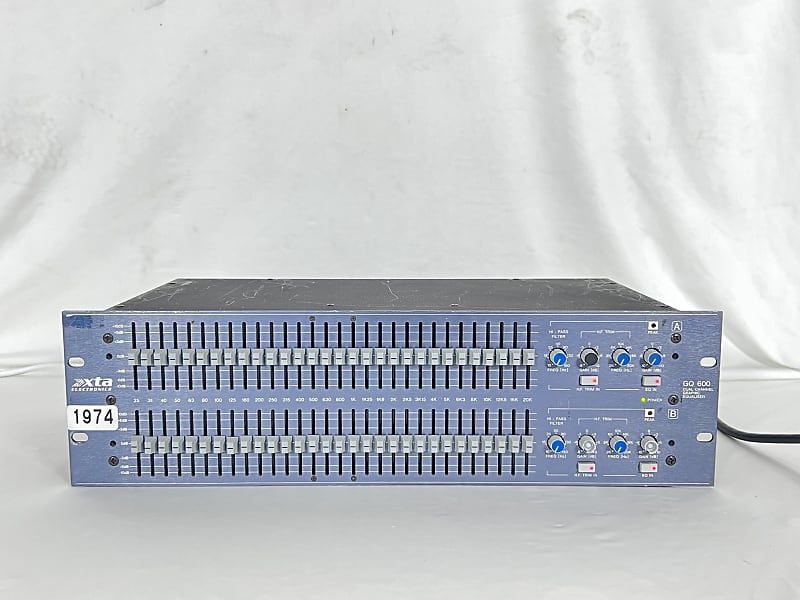 XTA GQ600 2CH Graphic Equalizer 1974 (One) Reverb