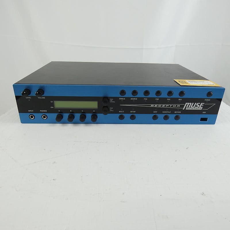 Used Muse Research Receptor Synthesizers Rackmount Reverb