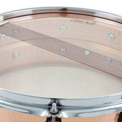 Ludwig Copper Phonic 5x14" Hammered Snare Drum w/Imperial Lugs LC660K Made in the USA | NEW Authorized Dealer image 4