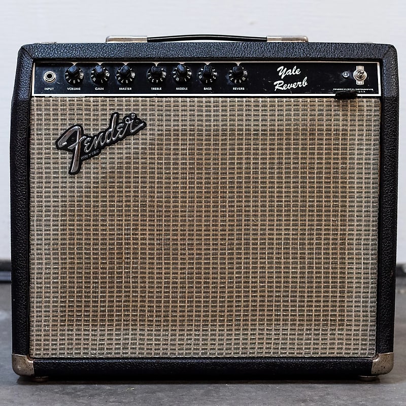 Fender Yale Reverb 50-Watt 1x12" Solid State Guitar Combo 1983 - 1985 image 2