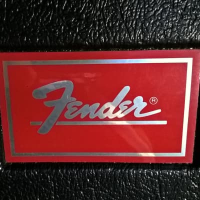 Fender "Red Label" Molded Hard Shell Case -- 90s; Fits Stratocasters & Telecasters; Excellent Cond. image 3