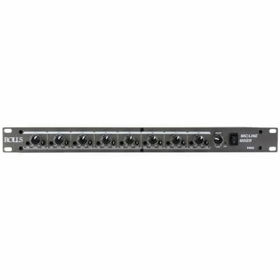 Rolls RM82 8-Channel Microphone / Line Mixer