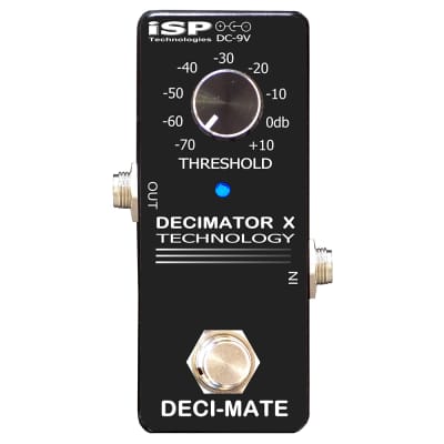 ISP Technologies Deci-Mate Micro Decimator Pedal Noise Gate Guitar Effect Pedal image 1