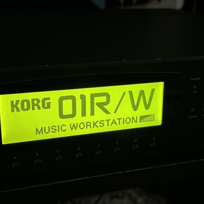 Korg 01R/W (1991) – Rack Synth Module w/ XPC-11/12/13/15 + XSC-2S/3S Expansions