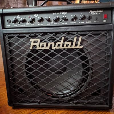 Randall RG-80-ES 1980's 80 watt amplifier head | Reverb