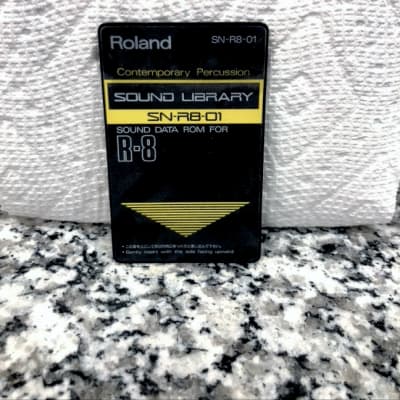 Roland SN-R8-01 Contemporary Percussion for R8 drum card