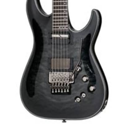 Schecter Hellraiser Hybrid C1FRS Electric Guitar Trans Black Burst image 1
