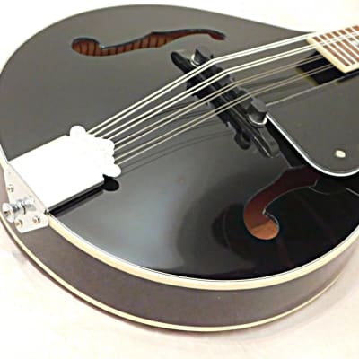 Savannah SA-100  Acoustic A Style Mandolin Gloss Black image 6