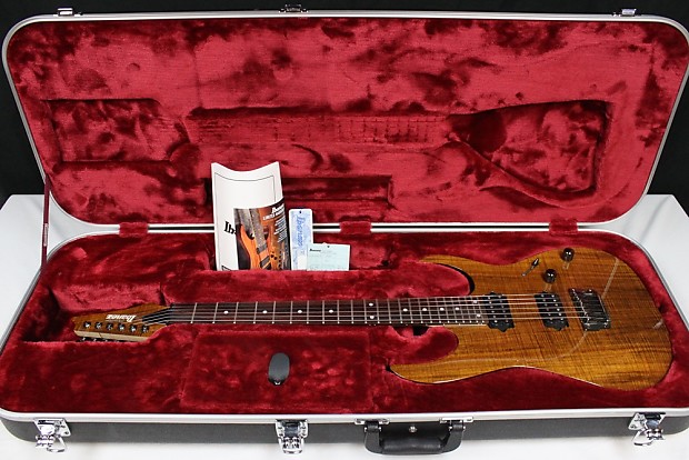 2015 Ibanez RG652KFX-KB Prestige Electric Guitar w/HSC Koa | Reverb