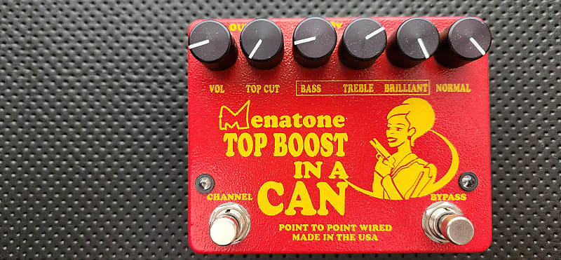 なお購入にあたりMenatone Top Boost in a Can 4knob P-To-P