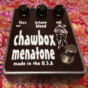 Menatone Chawbox (Original) Octave Fuzz 2000 Brown image 4