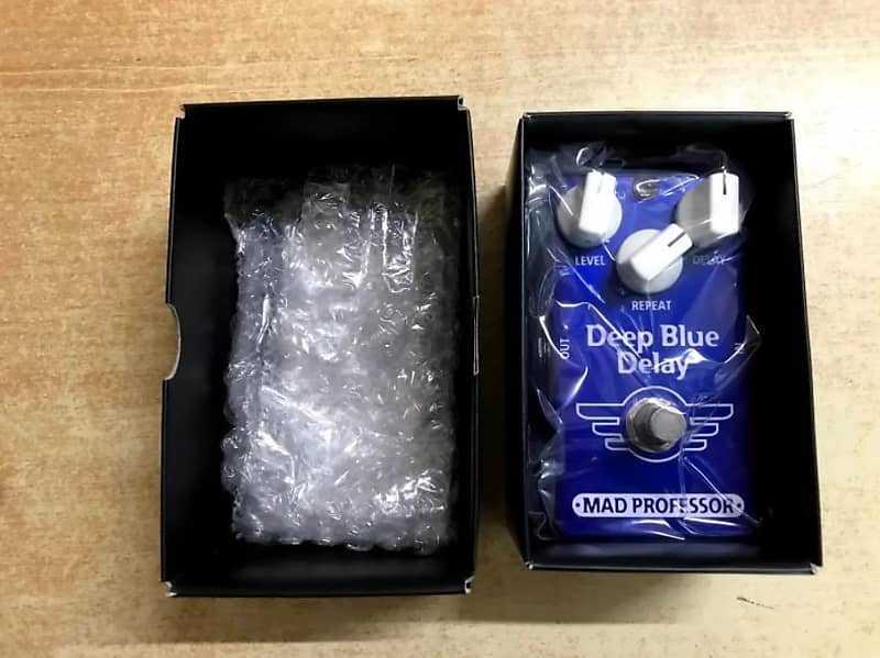 Mad Professor Deep Blue Delay Pedal w/ Original box & paperwork image 1