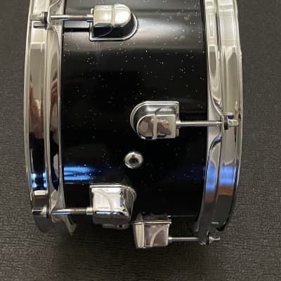 Puritan Drum Co 5 Piece Fiberglass & Maple Drum Kit 2022 - Piano Black with Metal-flakes image 22
