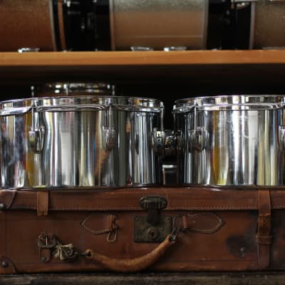 1968 Ludwig "Carioca" Outfit 14x22 16x16 w/ 13" & 14" Timbales image 5