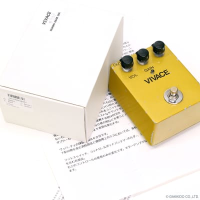 USED HUMAN GEAR Vivace Overdrive Guitar Effects Overdrive