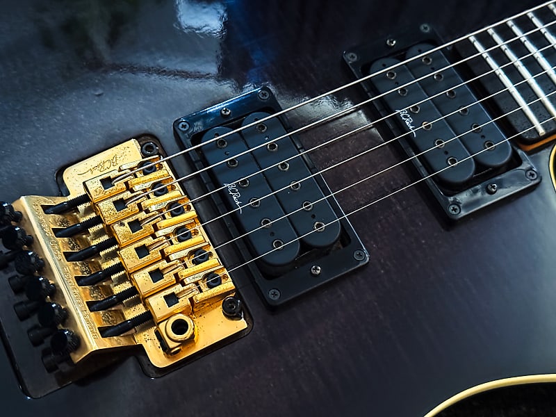 B.C. Rich Japan Warlock WG-980 1990s - See-Thru-Black - | Reverb