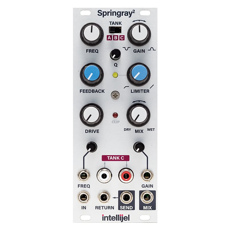 Intellijel Springray II Spring Reverb Versatile real spring Reverb