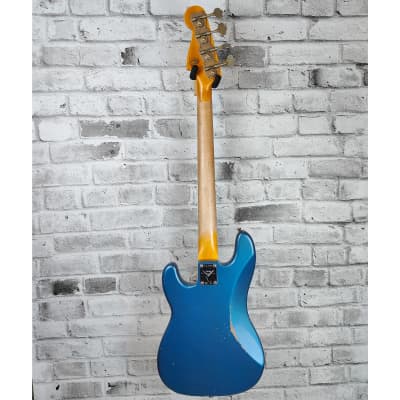 Fender Custom Shop 1964 Precision Bass Relic, Rosewood Fingerboard, Aged Lake Placid Blue image 2