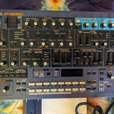 Roland JP-8080 Virtual Analog Synthesizer Module – Excellent Condition + Manual, Rack Ears, Power Cord
