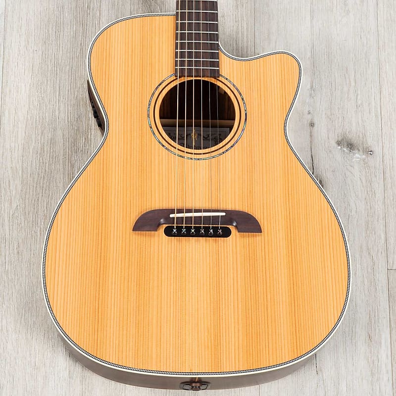 Alvarez WY1 Yairi Folk Cutaway with Electronics Natural | Reverb