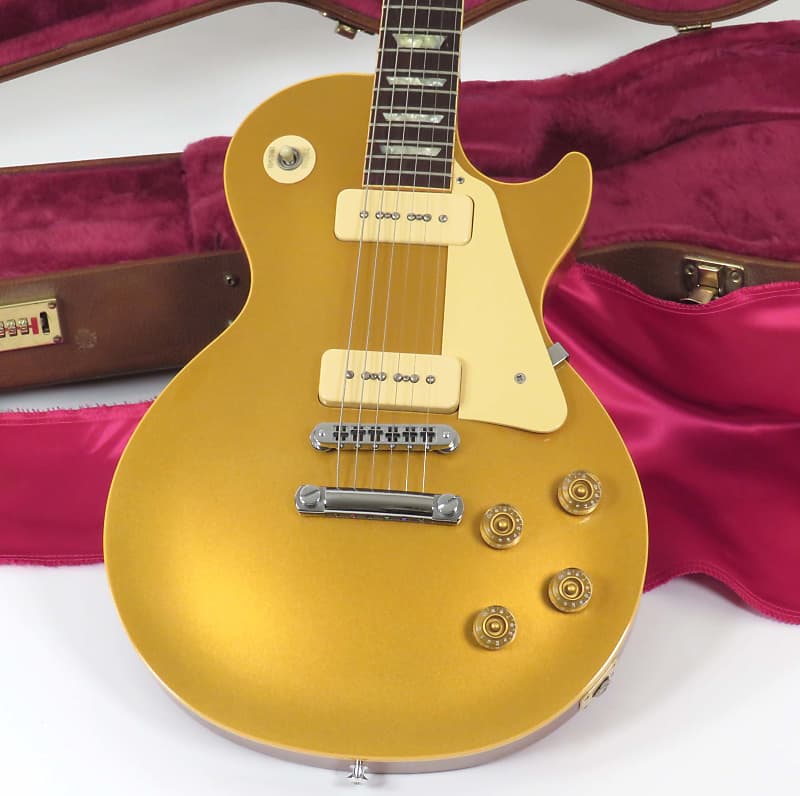 Gibson Les Paul 1989 Goldtop Limited Edition P-100 pickups