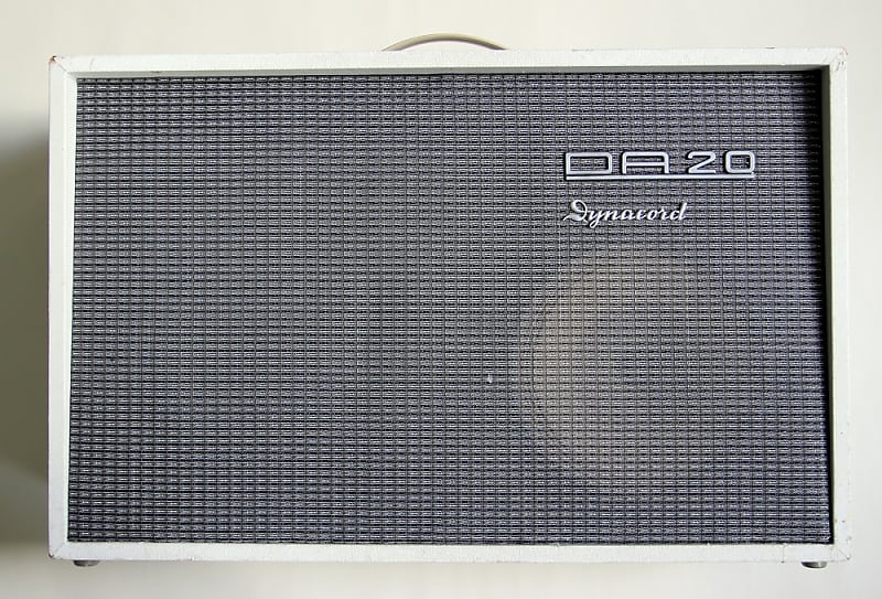 1960's Dynacord DA20V Combo Amplifier - White / Grey image 1