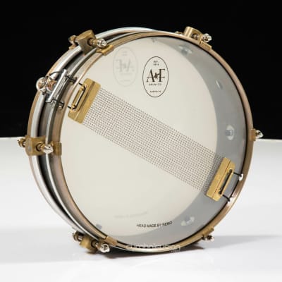A&F Drum Co. Rude Boy 3x10 Snare - Raw Brass image 6