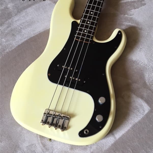 Fernandes Precision Bass - limited edition 1980's Aged White