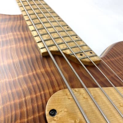 R, Hyde Zeal 5-string Bass Natural Redwood image 13