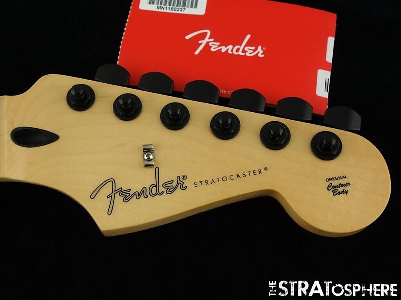 Fender Player Stratocaster Strat NECK with HIPSHOT BLACK Reverb