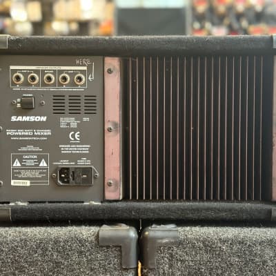 300 Watt Samson PA 324 with a Pair of Cabinets image 3