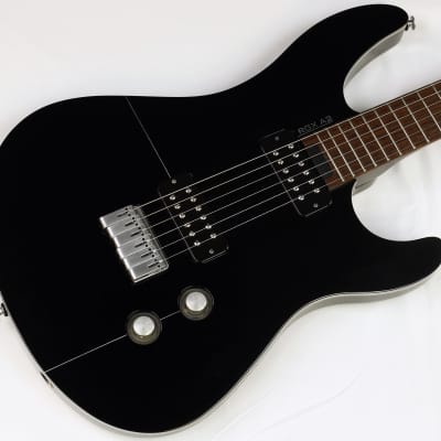 2008 Yamaha RGX A2 Electric Guitar, Black, LED-lit volume