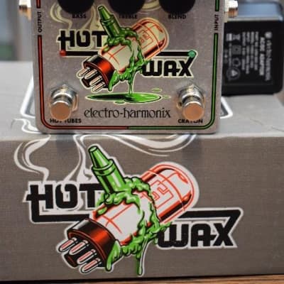 Electro-Harmonix EHX Hot Wax Dual Overdrive Hot Tubes Crayon Guitar Effect Pedal image 5