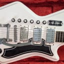 Eastwood Airline '59 3P DLX 2000s White with FREE Hardshell Case