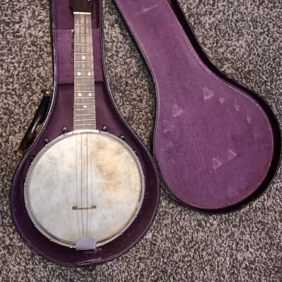 Vintage Unknown Banjo Ukulele made in the USA image 16