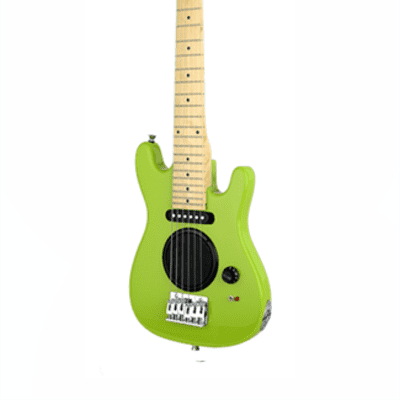 De Rosa GE30-AST-GR Built-In-Amp Kids Electric Guitar w/Gig Bag, Guitar Cable, Strings, Pick, Strap & 9V Battery image 2