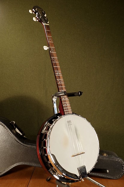 Samick Artist Series 5 String Banjo with case, like new! image 1
