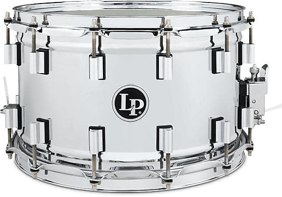 Latin Percussion Banda Stainless Steel Snare Drum - 8.5 x 14-inch image 1
